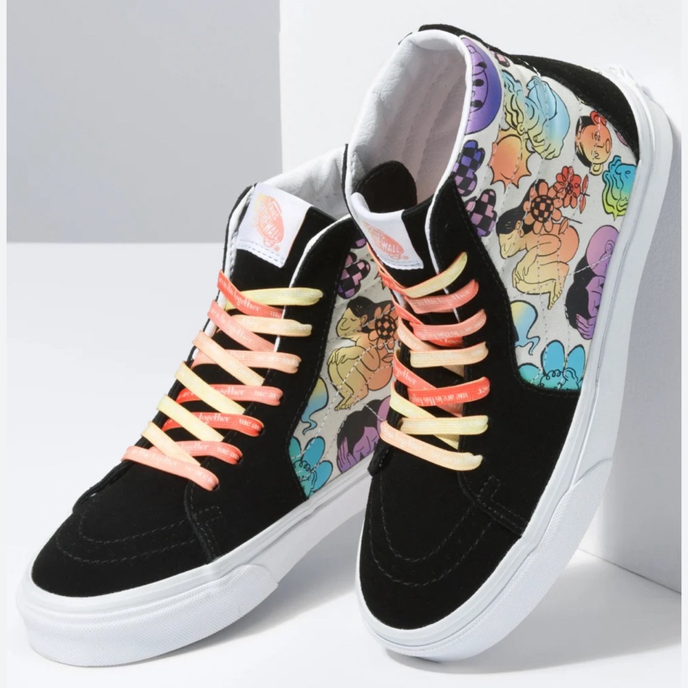 HP!!! 🎈🎈🎈VANS Sk8 Hi Cultivate non-gender “Cultivate Care” Hi-Tops 10W/8.5M.